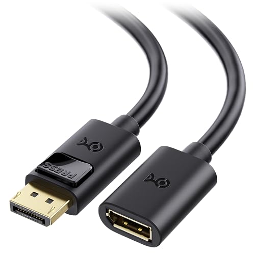 Cable Matters DisplayPort to DisplayPort Extension Cable (DP to DP Extension Cable) 6 Feet - Click to Buy