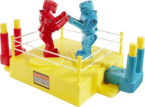 Mattel Games Rock 'Em Sock Em Robots: You Control The Battle of The Robots in a Boxing Ring! - Click to Buy