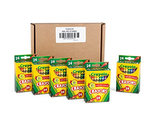 Crayola 24 Count Crayons (6-Pack)