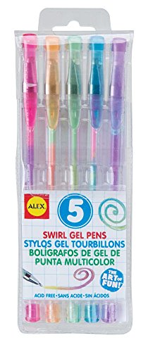 Alex Toys Artist Studio 5 Swirl Gel Pens - Click to Buy