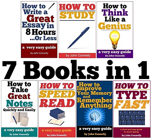 7 Books in 1 (Short Reads): Improve Memory, Speed Read, Note Taking, Essay Writing, How to Study, Think Like a Genius, Type Fast (The Learning Development Book Series 2) - Click to Buy