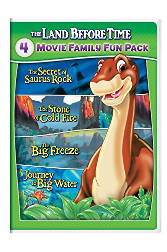 The Land Before Time VI-IX 4-Movie Family Fun Pack (The Secret of Saurus Rock / The Stone of Cold Fire / The Big Freeze / Journey to Big Water) [DVD] - Click to Buy