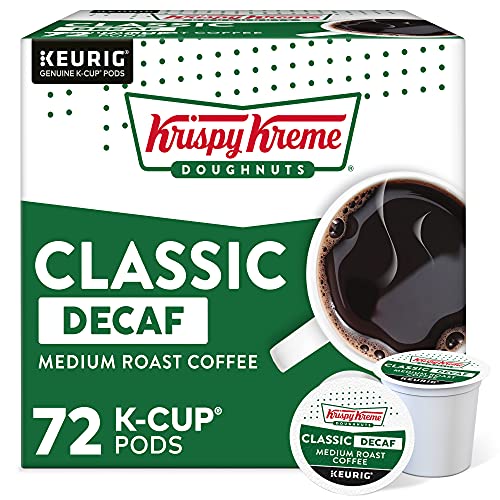 Krispy Kreme House Decaf, Keurig K-Cups, 72 Count - Click to Buy