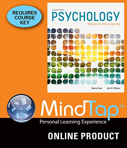MindTap Psychology for Coon's Psychology: Modules for Active Learning, 13th Edition - Click to Buy