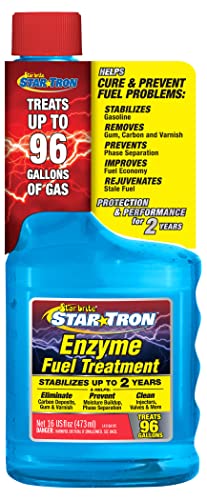 Star brite 14316 Star Tron Enzyme Fuel Treatment - Classic Gas Formula 143 - 16 Oz. Treats 96 gallon,