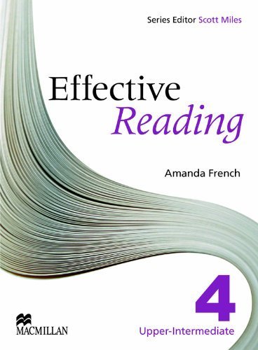 Effective Reading: Student Book Upper Intermediate by Amanda French, Chris Gough, Jacie Mcavoy (2010) Paperback - Click to Buy