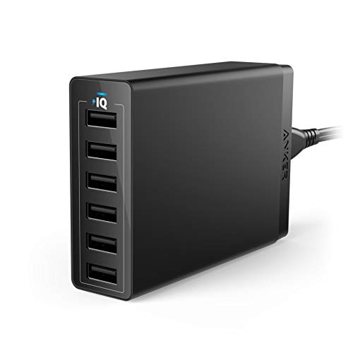 Anker Ak-848061074772 Ak-848061074772 6-Port USB for Wall Charger (Black), Samsung, Black - Click to Buy
