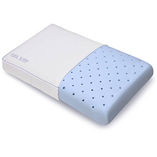 Classic Brands Cool Sleep Ventilated Gel Memory Foam Gusseted Pillow, King - Click to Buy