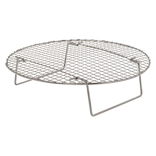 Update International STR1050 Chrome-Plated Steamer Rack, 10-1/2-Inch, Set of 3 - Click to Buy