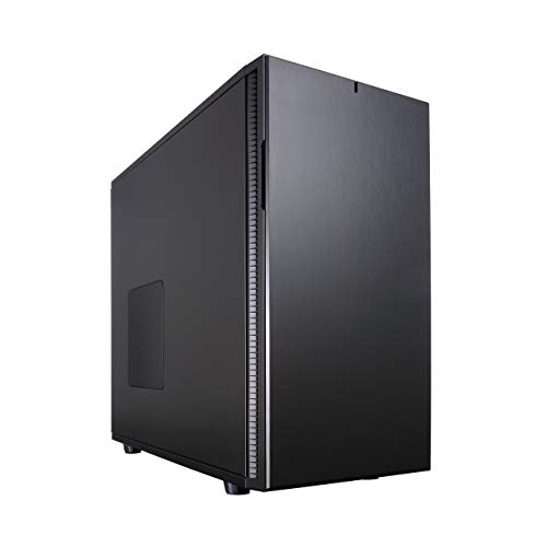 Fractal Design Define R5 - Mid Tower Computer Case - ATX - Optimized for High Airflow and Silent - 2X Fractal Design Dynamic GP-14 140mm Silent Fans Included - Water-Cooling Ready - Black - Click to Buy
