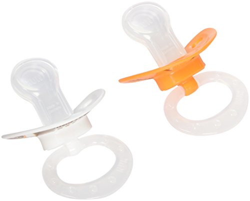 Nuk 62830 Size 18-36 Months Silicone NUK Sports Orthodontic Pacifier Assorted Styles 2 Pack - Click to Buy