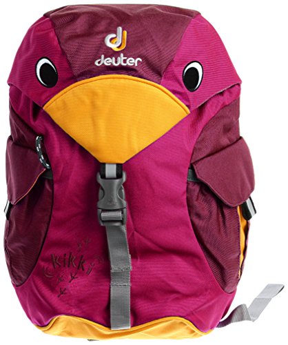 Deuter Mixte Enfant Kikki Sac à Dos, Rouge (Magenta/Blackberry), 24x36x45 Centimeters (W x H x L) - Click to Buy