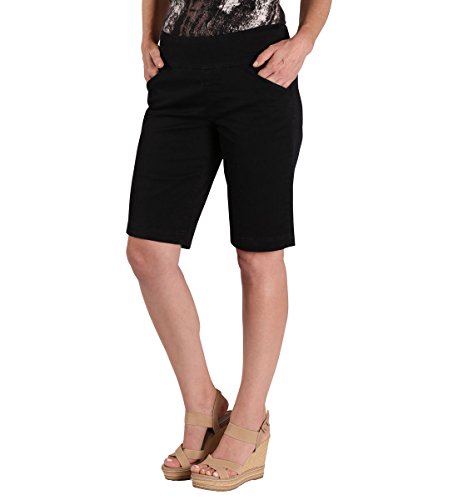 Jag Jeans Women's Petite Ainsley Pull On Twill Bermuda - Click to Buy