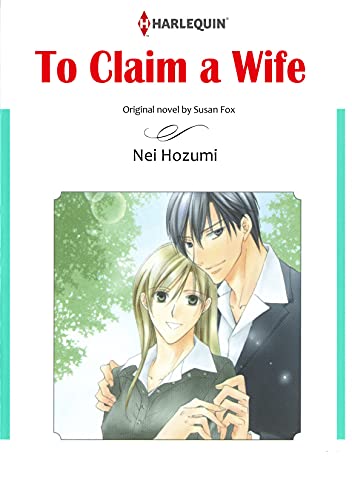 To Claim A Wife: Harlequin comics