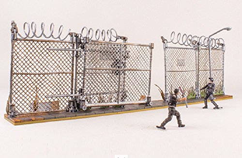 McFarlane Toys, The Walking Dead Exclusive Building Set, Prison Gate & Fence (14556) - Click to Buy