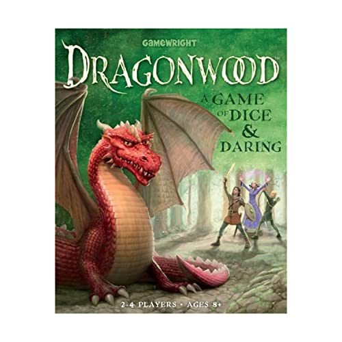 Gamewright Dragonwood A Game of Dice & Daring Board Game Multi-colored, 5" - Click to Buy