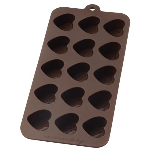 Mrs. Anderson’s Baking Chocolate Mold, European-Grade Silicone, Hearts