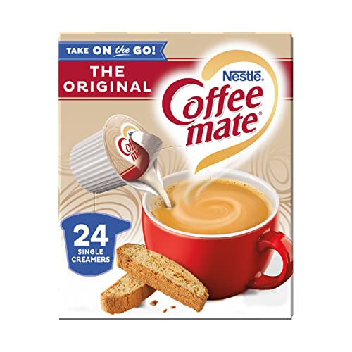 Coffee-mate Coffee Creamer Liquid Singles, Original, 24 Count (Pack of 4) - Click to Buy