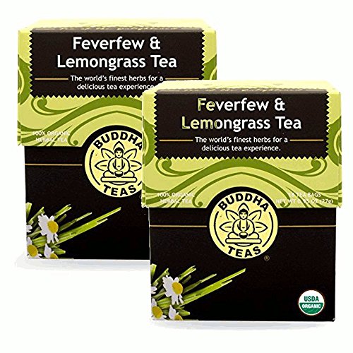 BUDDHA TEAS, TEA,OG1,FEVERFEW&LEMONGRS 18 CT - Click to Buy
