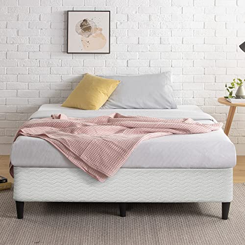 Zinus 14 Inch Free Standing Smart Box Spring / Mattress Foundation / with 9 Support Legs / Strong Steel Structure / Easy assembly required, King
