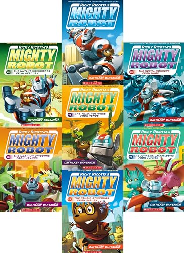 Ricky Ricotta's Mighty Robot Book Set (7 Volumes)