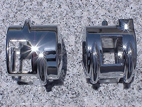 i5 Chrome Switch Housing Covers Compatible with Honda Shadow 600 VT 750 1300 VTX. - Click to Buy