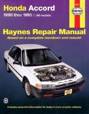[(Honda Accord (1990-1993) Automotive Repair Manual)] [Author: Mike Stubblefield] published on (March, 1994) - Click to Buy
