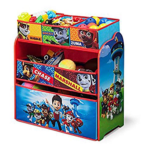 Delta Children 6-Bin Toy Storage Organizer, Nick Jr. PAW Patrol
