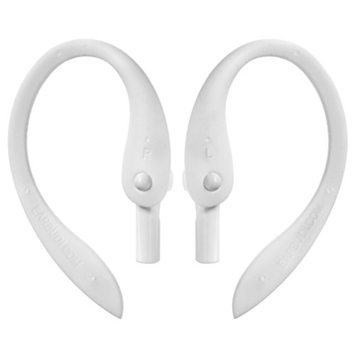 EARBUDi Flex - Clips on and Off Your Apple iPhone Wired EarPods | Bends for Amazing Custom Hold on Your Ear | Designed for Your Wired EarPods That Come Free with The Latest iPhone Models | (White) - Click to Buy