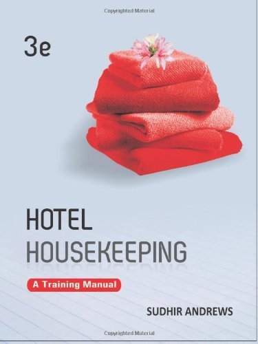 Hotel Housekeeping: A Training Manual 3e edition by Andrews, Sudhir (2013) Paperback - Click to Buy