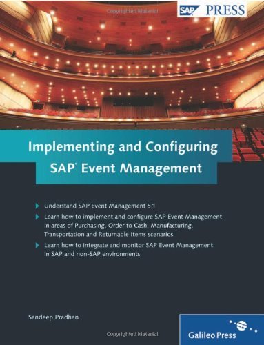 Implementing and Configuring SAP Event Management Hardcover – February 28, 2010 - Click to Buy