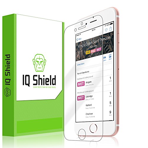 IQShield Screen Protector Compatible with Apple iPhone 6S (iPhone 6 4.7 inch) LiquidSkin Anti-Bubble Clear TPU Film - Click to Buy
