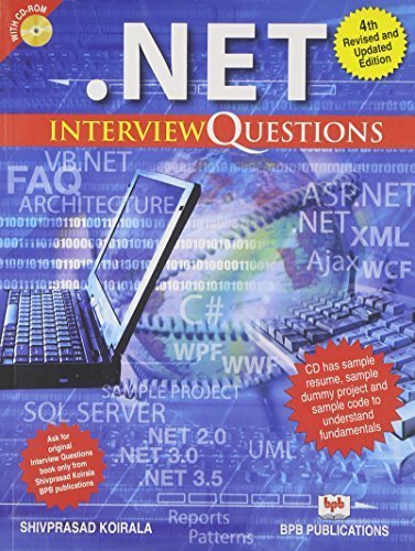 NET: Interview Questions by Shiprasad Koirala (2006) Paperback - Click to Buy