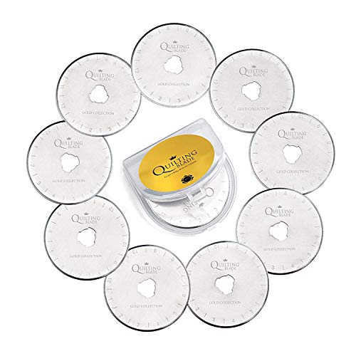 Quilting Blade RD60-18133 Improved Cut 45mm Rotary Cutter Blades 10 Pack - Click to Buy