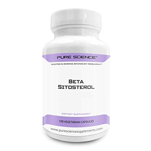 Pure Science Beta-Sitosterol Capsules 375mg - 100 Vegetarian Capsules - Click to Buy