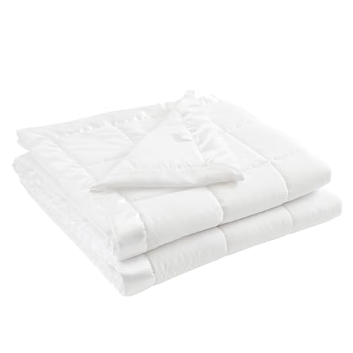 Madison Park Windom Microfiber Down Alternative Stain Resistant Blanket, King, White - Click to Buy