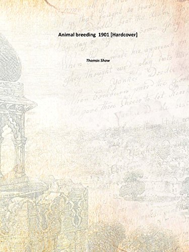 Animal breeding 1901 [Hardcover] - Click to Buy
