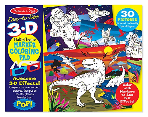 Melissa & Doug 3D Coloring Book - Boy by Melissa & Doug - Click to Buy