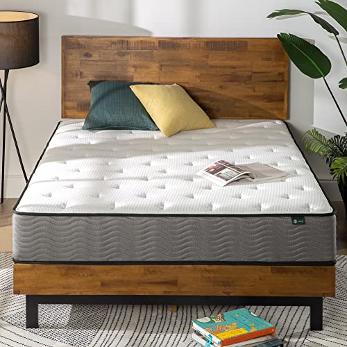 Zinus 10 Inch Performance Plus Pocketed iCoil Spring Mattress, Premium Extra Firm Tight Top Spring Bed Mattress, CertiPUR-US Certified, Queen Size - Click to Buy