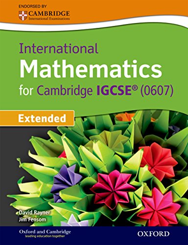 International Mathematics for Cambridge IGCSE (extended) - Click to Buy