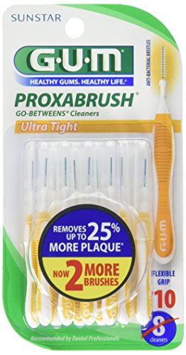 G-U-M Proxabrush Go-Betweens Cleaners, Ultra Tight, 8 ea by GUM - Click to Buy