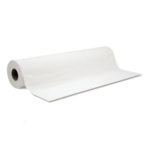 SkinAct Skin ActÂ White Disposable Non-Woven Bed Cover Roll Perforated (23.62" Wide X 354 Feet Long) Massage Table Sheets Wax Facial Chair - Click to Buy