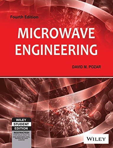 By Pozar - Microwave Engineering (Edn 4) By David M Pozar (1905-07-18) [Paperback] - Click to Buy