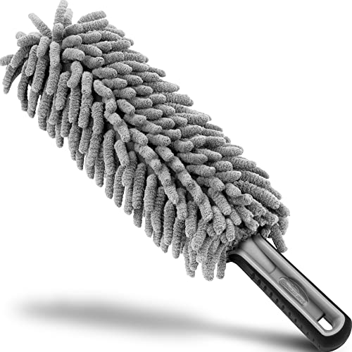 Car Interior Duster - Dashboard Cleaner - Small Microfiber Duster for Detailing - Cleaning Supplies - SUV & Car Accessories - Organization - Click to Buy