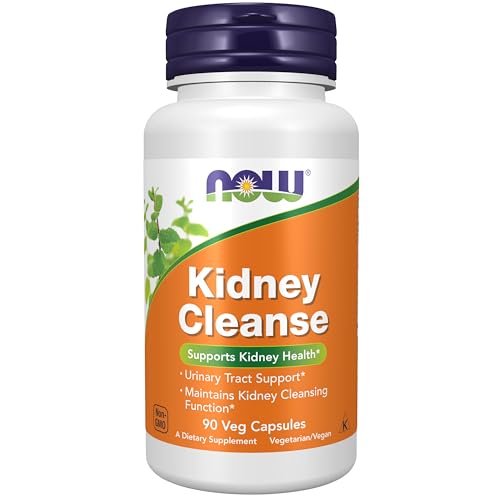 NOW Foods Supplements, Kidney Cleanse with Uva Ursi, Parsley Seed, Fennel, and Horsetail, 90 Veg Capsules - Click to Buy
