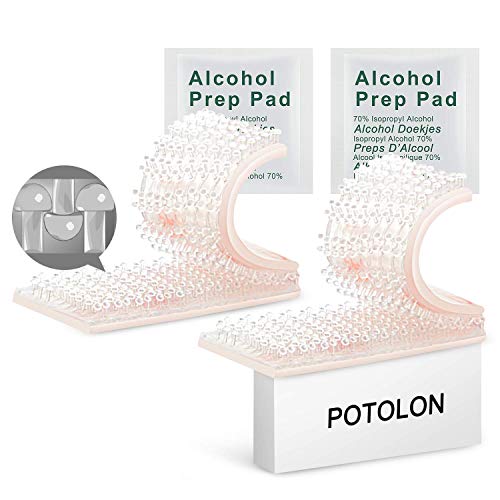 POTOLON EZ Pass Mounting Kit - Dual Lock Tape - 2 Sets of Peel-and-Stick Strips with Alcohol Prep Pad - Click to Buy