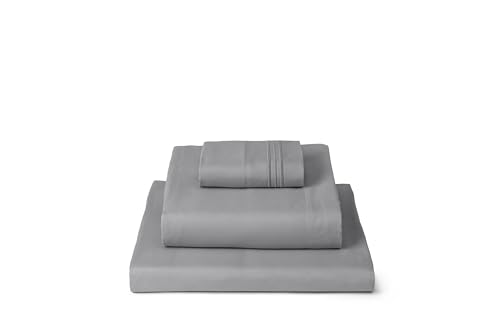 Twin XL, Light Gray : Mellanni Bed Sheet Set - Highest Quality Brushed Microfiber 1800 Bedding - Wrinkle, Fade, Stain Resistant - Hypoallergenic - 3 Piece (Twin XL, Light Gray) - Click to Buy