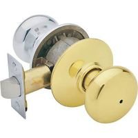 Schlage Lock Plymouth Privacy Brt Brss/Chrm F40 PLY 605 X 625 - Click to Buy