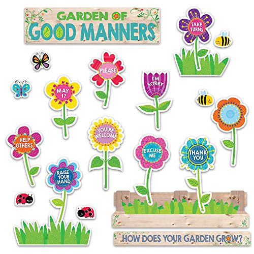 Creative Teaching Press Garden of Good Manners Mini Bulletin Board (6949) - Click to Buy