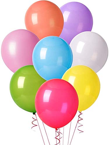 128 Pcs Assorted Color Party Balloons, Birthday Party Decorations for Balloon Arch, Balloon Garland, Rainbow 12-Inch Latex Birthday Ballons, Party Supplies for Bridal, Engagement, Wedding, Baby Shower - Click to Buy